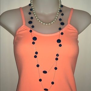 Long Double Strand Necklace